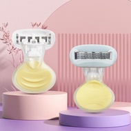 Mini Armpit Leg Face Hair Woman Trimmer Shaver Manual Shaving Women's Razor Trimmers 5 Layer Blades 