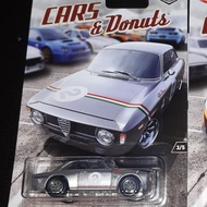 HOT WHEELS ALFA ROMEO GIULIA SPRINTA CARS & DONUTS HOTWHEELS HW CODE 1175