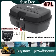 Box GSB 47L Box Motor Kappa GSB Box lc135 Bakul Motor Motorcycle Box Storage Extra Trunk Waterproof 