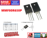 Transistor Mosfet MMF80R650P 80R650P