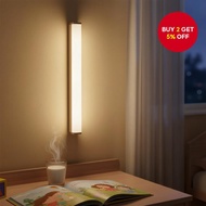 Motion Sensor USB LED Strip Light: Magnetic Dim Night Lamp for Bedroom Use