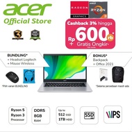 BERMUTU ACER ASPIRE 3 SLIM A314-22 RYZEN 3 3250U 8GB 512GB SSD RADEON