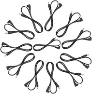 Mr.Power Guitar Effect Pedal DC Cable 5.5 x 2.1mm Power Lead/Cord, Male to Male 24AWG Connector Plug