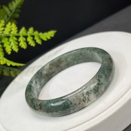 精品 綠色幻影幽靈水晶手鐲 62+MM 冰透異象綠石英手環 福滿好運