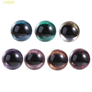 NORMAN Safety Eyes for Amigurumi, Stuffed Animal Eyes 12mm Safety Eyes for Crochet, 3D Diy Glitter S