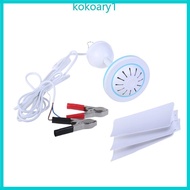 KOKO 20Inches 12V 6W Ceiling Fan Tent Fan Ceiling Fan with Switches for Outdoor Camping