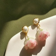 Lotus Earrings Antique Cherry Blossom Earrings Begonia Peach Blossom Earrings Spring Summer Super Fa
