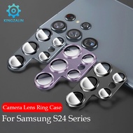 Kingzalin ตัวปกป้องกล้องถ่ายรูปเคสแบบเนื้อด้านสำหรับ Samsung Galaxy S24 Ultra Plus กล้องคลุมทั้งหมดตัวป้องกันเลนสสำหรับ S24 Samsung Galaxy