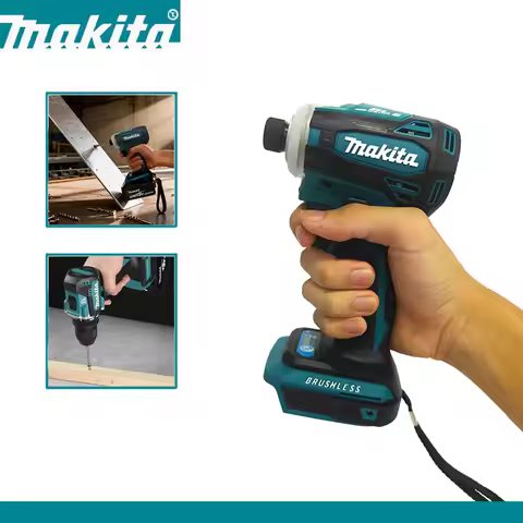 Makita DTD172 18V Brushless Cordless Impact Driver Rechargeable Screwdriver Drills Power Tools
