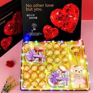 520 Valentine's Day Gift Heart Gift Box Lollipop for Boyfriends and Girlfriends Dove Chocolate 61 Kids Gift