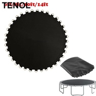 TENOL High Elastic Trampoline Mat Jumping Pad Springs, Hook Buckle 6/8/10/12ft