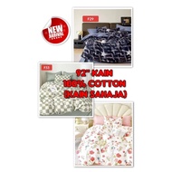 F14-47 Kain Cadar Cotton Bidang 92 ” 100% Cotton/Open Meter (Kain Sahaja)