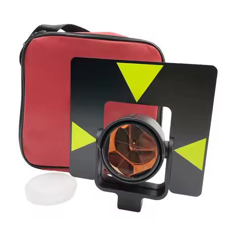 GPH1 GPR1 Prism With Metal Target plate Constant 0mm Replacement For Swiss Type Total Stations Surve