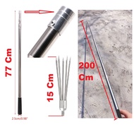 Harpoon Tombak Ikan 5 Prong Bahan Stainless Steel KEPALA TOMBAK CABANG 5 - 01