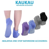 KAUKAU Yoga Socks Candy Colored Dotted Sports Boat Socks Morning Classroom Non-Slip Floor Socks Trampoline Socks
