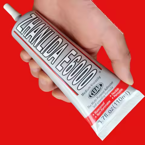 ZLD E6000 110ml Super Liquid Glue Multipurpose Adhesive DIY Jewelry Cloth Crafts Crystal Rhinestone 