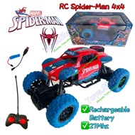 4x4 Spider-Man remote Control Car Jeep  Rechargeable Car Remote Control Car 4 Wheel Drive Sport Extr