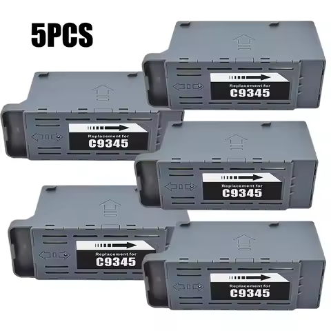 5X C9345 C12C934591 Ink Maintenance Box for EPSON ET 16150 16600 16650 5880 5850 5800 5150 WF 7845 7