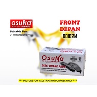 OSUKA - Perodua Myvi 1.5L D20N 2018y"+ Front Brake Disc Pad D0102 DB2444