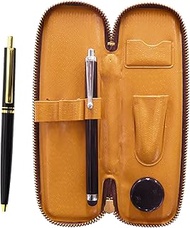 Pack of 2 Retractable Compact Pen Case, Stylus Pen and AP300 1960s Reproduction Retractable Metal Cl