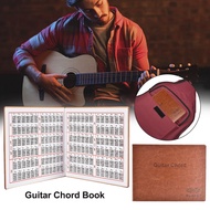 HS-Muspor Folk/Classical/Electric Guitar Chord Book Portable 6-String Guitar Chord Chart
