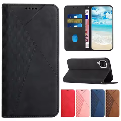 Magnetic Leather Case For Samsung Galaxy A26 A36 A56 A06 A16 A05S A02S A03S A03 A21S A51 A71 A12 A22