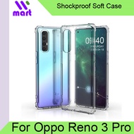 OPPO Reno 3 Pro Case Transparent Soft Cover Shockproof / for Reno3 Pro 4G (Not for 5G Version)