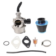 ATV Carburetor PZ19 with Fuel Filter and 35mm Air Filter for 50cc 70cc 80cc 90cc 110cc 125cc ATV Dir