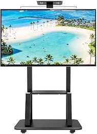 TV stands 55 To 75 Inch Mobile TV Cart Universal Flat Screen Rolling Trolley Console Stand - Vesa 600X400Mm - Black beautiful scenery