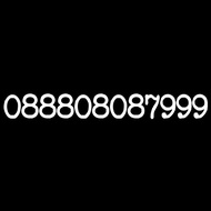 kartu nomer no cantik smartfren smart fren 0 888 0808 7 999 hp handphone
