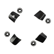 CARBON-TI chainring bolts X-Cover for Dura Ace FC-R9200 crank | black
