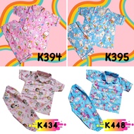 1 Kids Clearance K394 K395 K434 K448 K459 K460 K465 K466 AQ Pyjamas Cotton Baju Tidur Budak Sleepwea