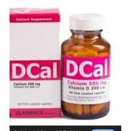 DCal calcium 500mg + D3 200iU