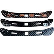 REP TAMIYA 95642 MINI 4WD 40TH ANNIVERSARY CARBON STAYhg FOR WIDE REAR SLIDING DAMPER [2MM]