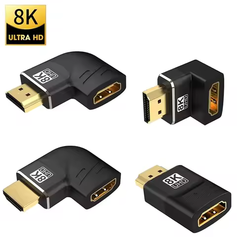 8K HDMI-compatible Adapter Mini/Micro HDMI Adapter 8K 60Hz 4K 120Hz/144Hz Male To Female Converter F