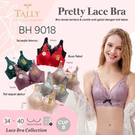 TALLY 9018 LACE BRA - TALLY BRA BH PUSH UP LACE 9018 I CUP B LARGE | MEDIUM THICK FOAM I WITHOUT WIR