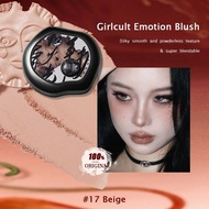 Emotion Blush 3.0g(0.11oz)-17 Beige, Lightweight,Silky Smooth And Powderless Texture,Cream To Powder