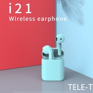 i21 TWS Earbuds HiFi Stereo/CVC Noise Cancelling Headphone Waterproof Bluetooth 5.0 True Wireless Earphone with Charging box