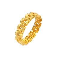 Top Cash Jewellery 916 Gold Single Layer Simple Design Ring