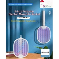 🔥SG READY STOCK!❣️NEW Mosquito Killer Racket❤ USB Rechargable Swatter Mosquito Swapper Lamp❤