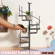 Modern Decorative Iron Plant Rack Stand Plants Succulent shelf Stair shape Desktop Garden 8 layer fl