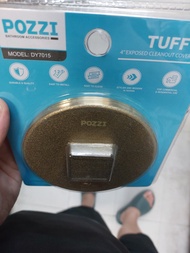 Pozzi Brass Clean Out Cover 4inches Choose Exposd (With Ulo) Or Recessed (No Ulo)