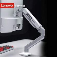 Lenovo AM210 แท่นวางสำนักงานลอยตัวพื้นผิวโลหะ, แขนเดี่ยวอลูมิเนียมอัลลอยออกแบบตามหลักสรีรศาสตร์, มีป