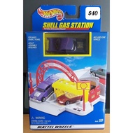 Hot Wheels Shell Gas Station with 57 Chevy