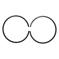 2pcs 34mm x 1.2mm Piston Rings For MITSUBISHI TL26 CG260 26CC BC260 1E34F Trimmer Brushcutter