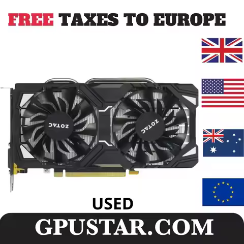 USED GTX 1060 6GB Graphics Card GTX 1060-6GD5 Video Cards GPU Desktop PC Computer Game Screen Map RT
