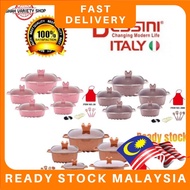 DESSINI 22pcs Square High Quality Cookware Premium Kitchenware Casserole Granite Set /Periuk Dessini