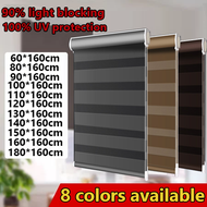 Blinds curtains window roller 60/80/100/120/140/160/180x160cm 5 colors Blinds for Window Blackout Ko
