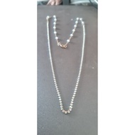 Fashion Enamel Metal Necklace Length 35 Inches