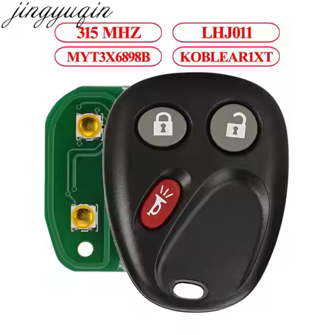 Jingyuqin Remote Car Key 315MHZ For Buick Rainier GMC Yukon Hummer H2 Chevrolet Cadillac Escalade LH